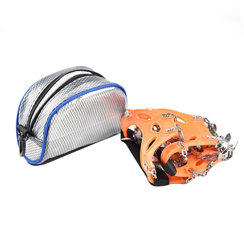 Hot Sale Outdoor Bags Skillful Manufacture Crampons Storage Bag Portable Spikes Shoes Cover Holder with Zipper for Outdoor-ebowsos
