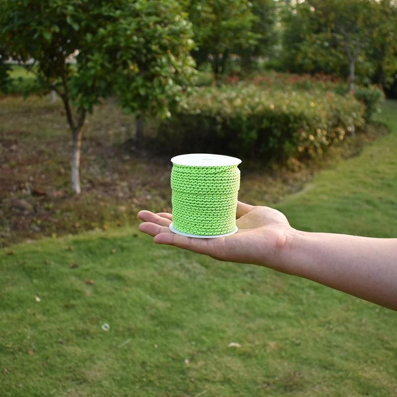 Hot Sale Paracord Classic Delicate Texture 5m Survival Paracord 4mm Reflective Parachute Cord Lanyard for Outdoor Camping-ebowsos