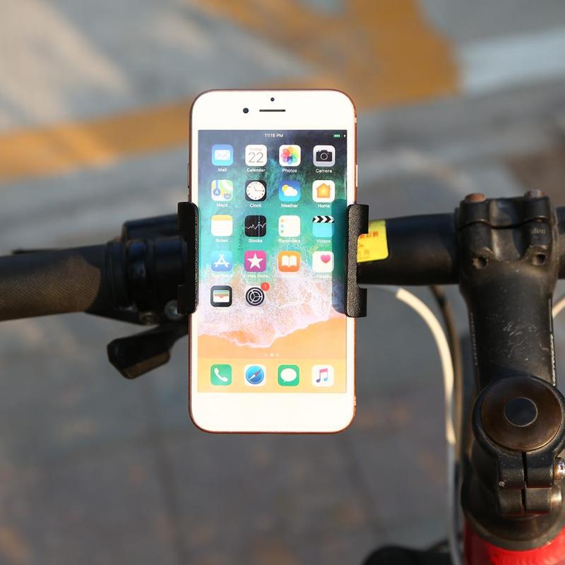 Hot Sale Phone Holder Delicate Design Aluminum Alloy 360 Degree Rotation Bicycle Phone Holder Bike GPS Bracket Rack-ebowsos