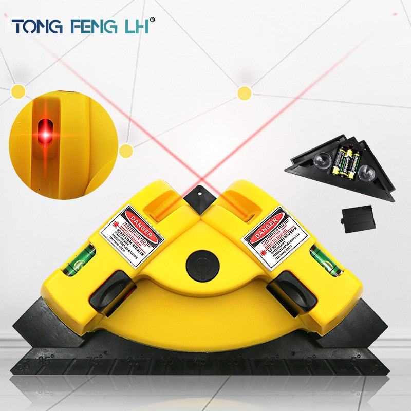 Hot Selling Right Angle 90 Degree Square Laser Level High Quality Level Tool Laser Measurement Tool Level Laser - ebowsos