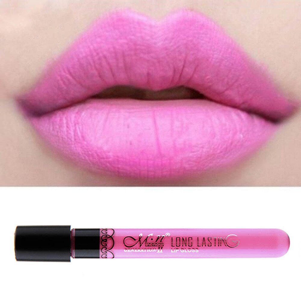 Hot Waterproof Lip Stick Liquid 11 Colors Moisture Lipstick Long Lasting Lip Gloss Pen High Quality - ebowsos