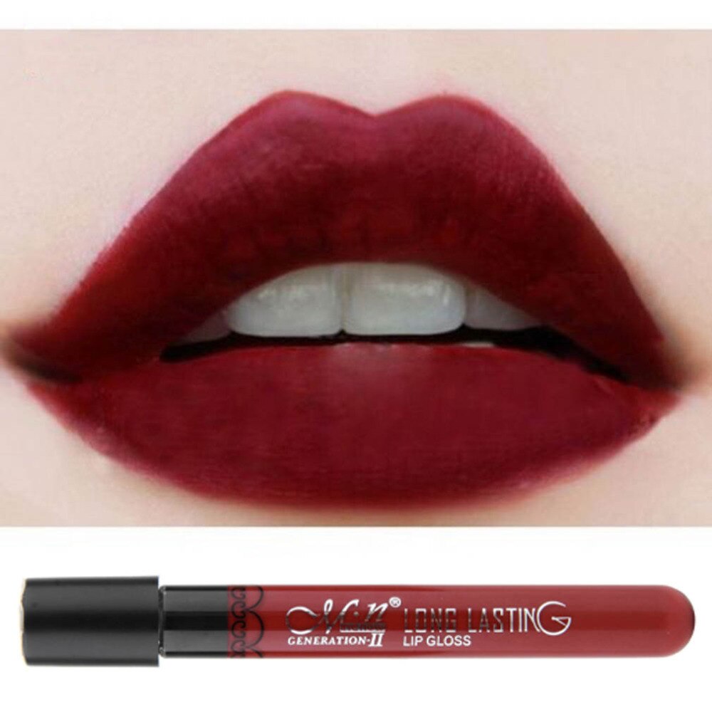 Hot Waterproof Lip Stick Liquid 11 Colors Moisture Lipstick Long Lasting Lip Gloss Pen High Quality - ebowsos