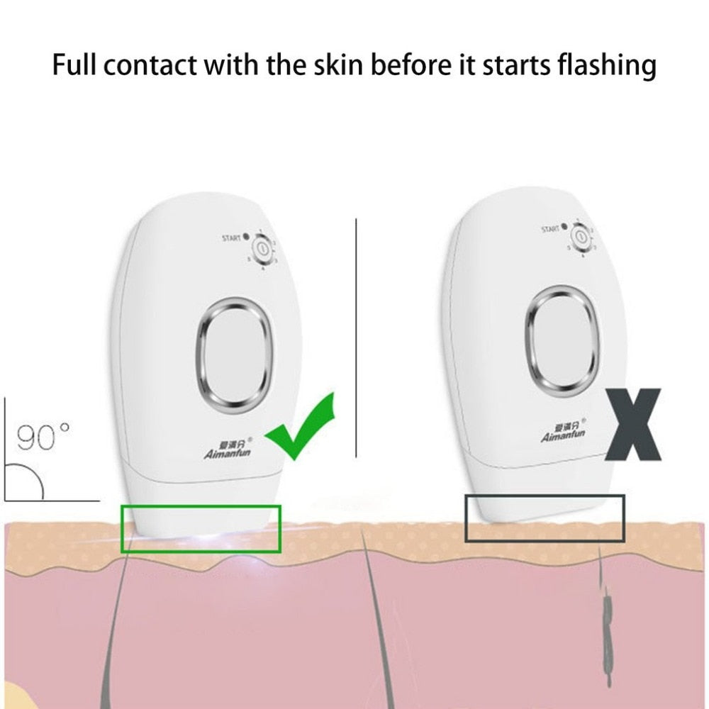 Household Laser Hair Remover General Photonic Freezing Painless Body Hair Removal Machine Shaving Razor For Women Hot Sale - ebowsos