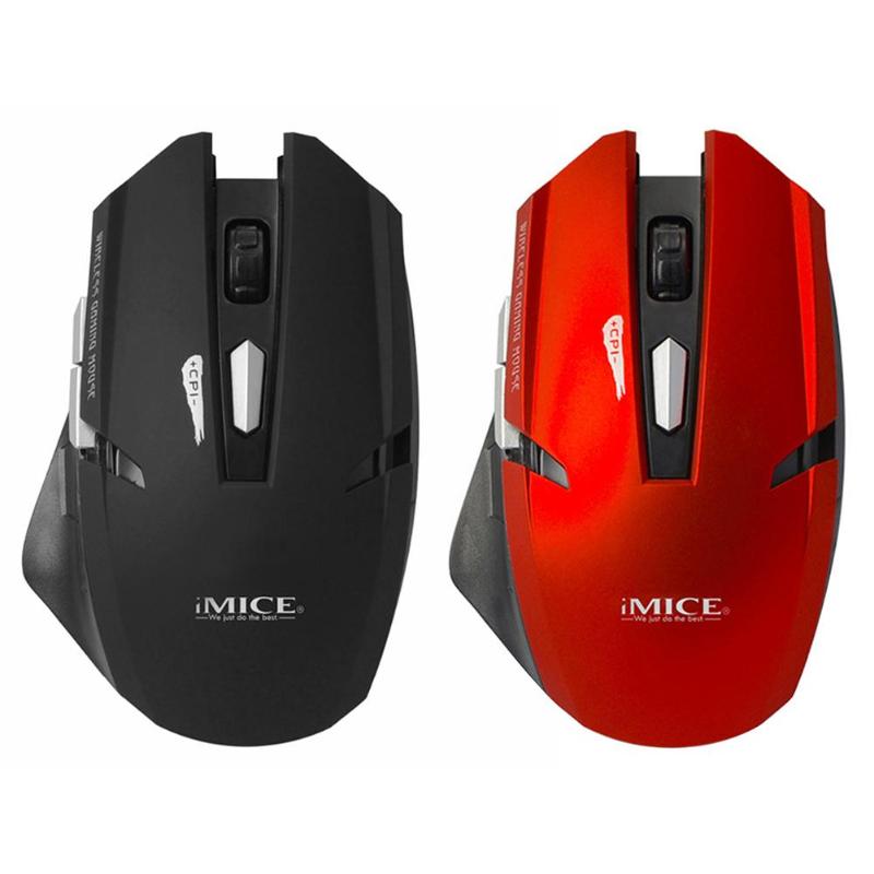 Imice E-1700 2.4GHz USB Receiver Wireless Mouse 6 Buttons Gaming Cordless Mice for Laptop Computer PC Mouse Drop Shipping - ebowsos