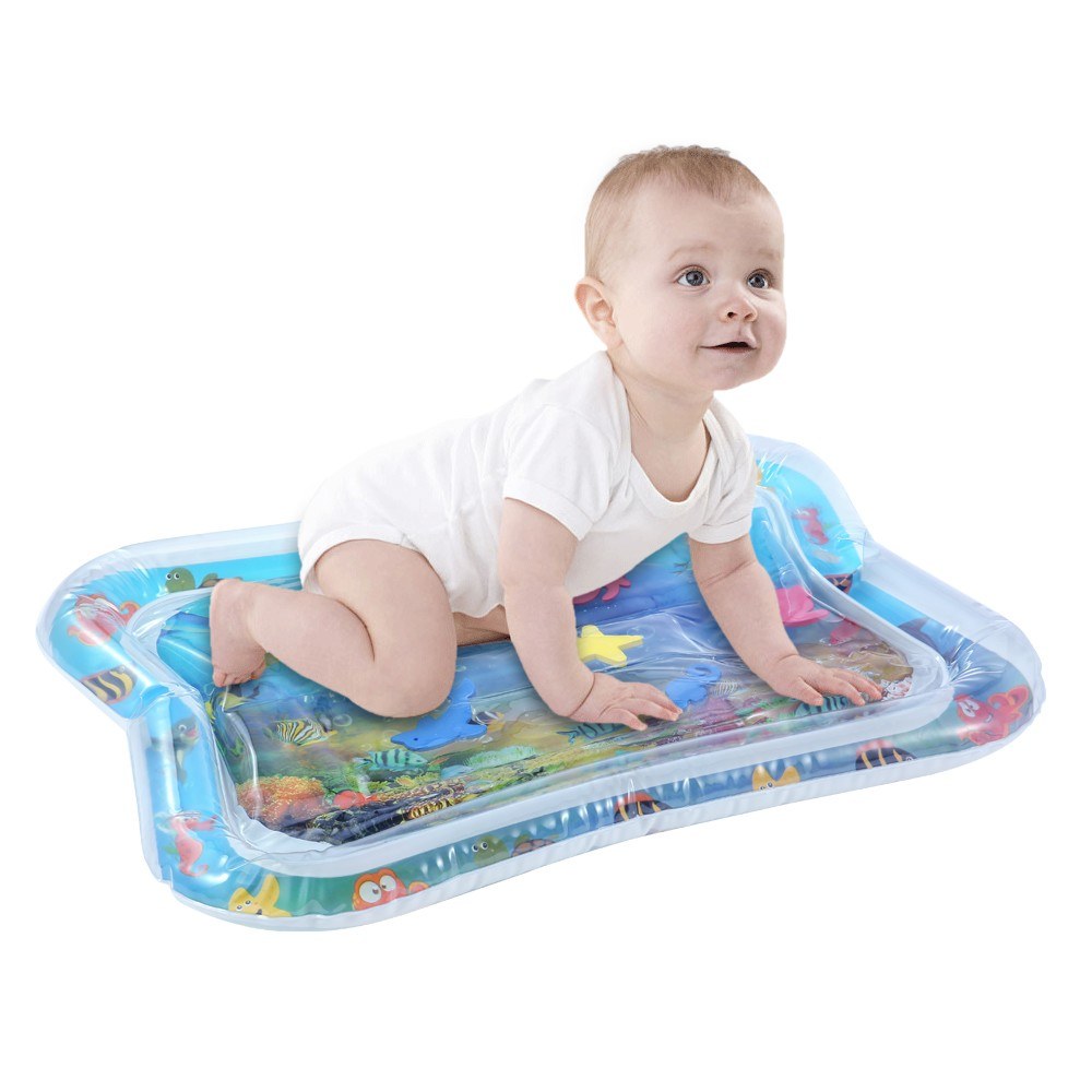 Inflatable Baby Water Mats Novelty Play For Kid Children Infants Tummy Time Inflatable Baby Water Mats Baby Water Mats-ebowsos