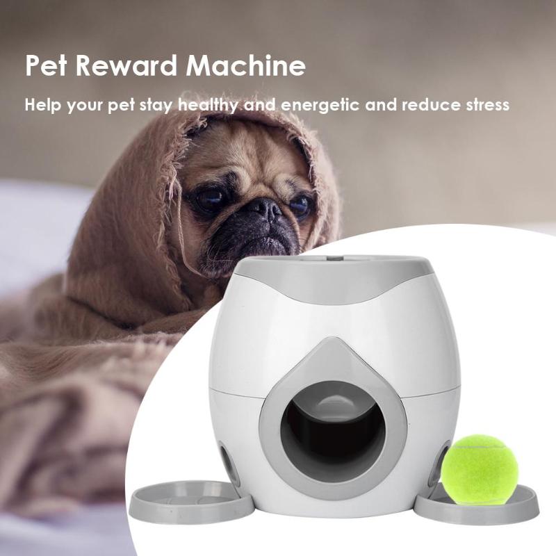Intelligence Series Pet Dog Toy Tennis Reward Machine for Dogs Toy Game - ebowsos