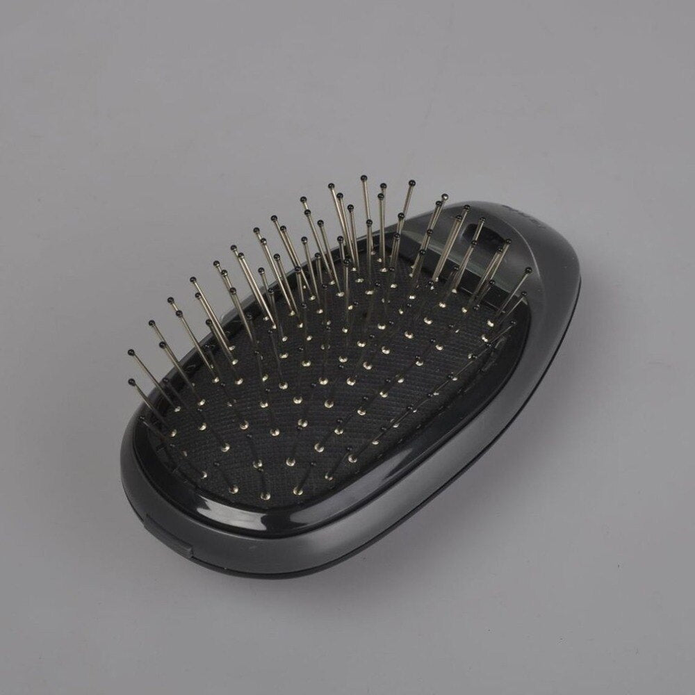 Ionic Electric Hairbrush Portable Electric Ionic Hairbrush Negative Ions Hair Comb Brush Hair Modeling Styling Magic Hairbrush - ebowsos