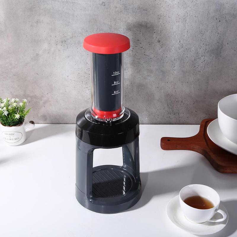 K-cup Manual Coffee Maker Capsule Filter Coffee Pot Espresso Hand Press Percolator Coffee Machine High Quality Dropshipping - ebowsos