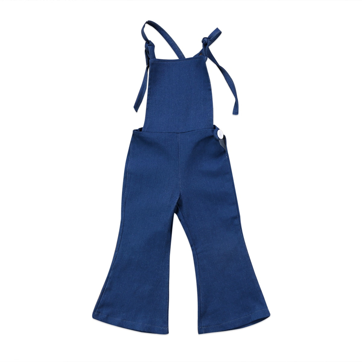 Kids Girls Clothes Denim Bandge Strap Bib Pants Overalls Jumpsuit Playsuit Clothes 1-6Years - ebowsos