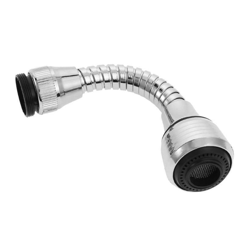 Kitchen Sink Faucet Sprayer Water Saving Aerator 360 Degrees Rotatable Bubbler Filter Free To Bend Nozzle Flexible Tap Aerators - ebowsos