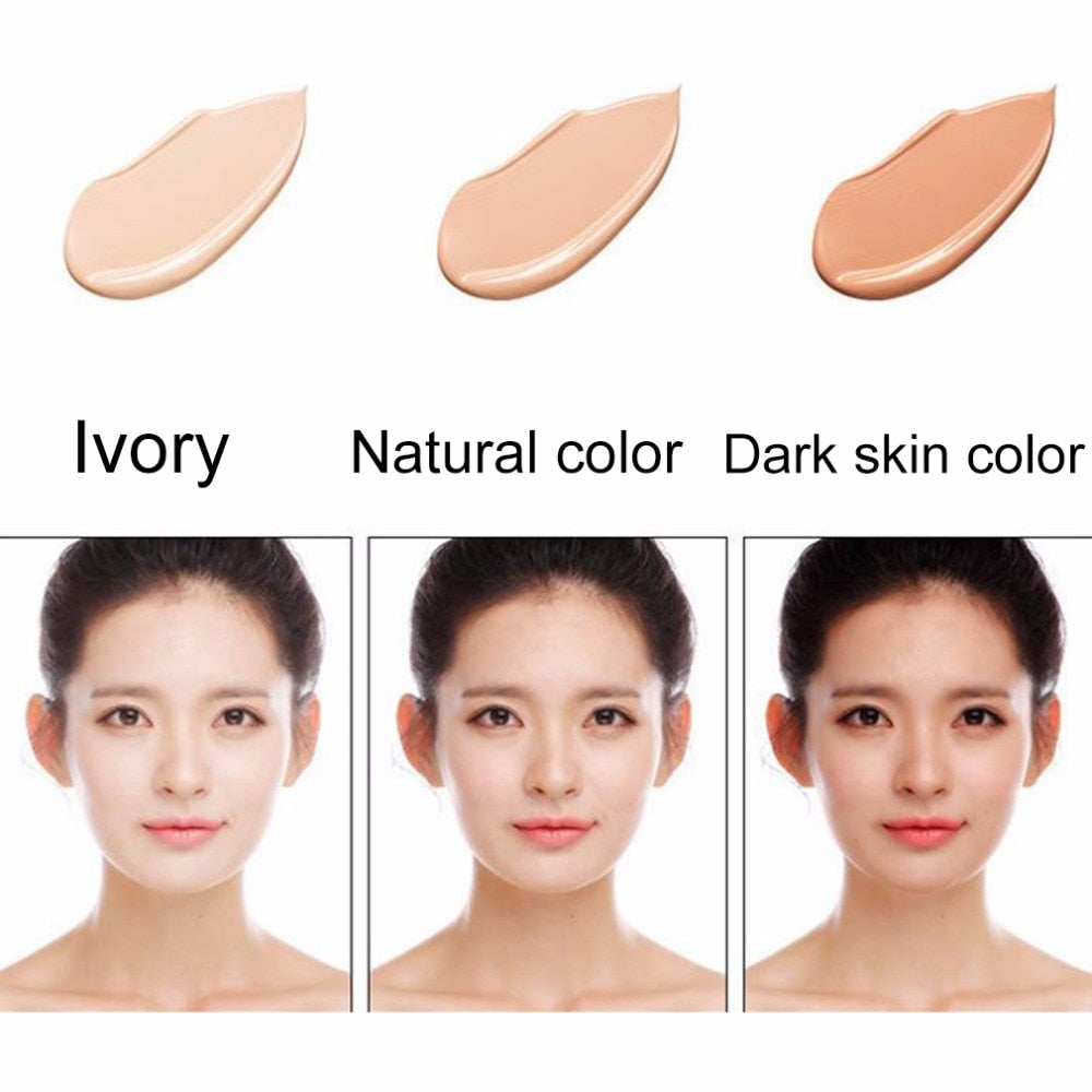 LAIKOU Professional Face Concealer 50G Perfect Cover BB Cream Women Lady Facial Whitening Concealer BB Cream Cosmetic Tool - ebowsos