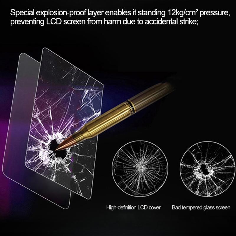 LCD Screen Protector Antiscratch 0.55mm Tempered Glass Protective Cover DSLR Camera Dustproof Film for Nikon D810 for Canon 750D - ebowsos