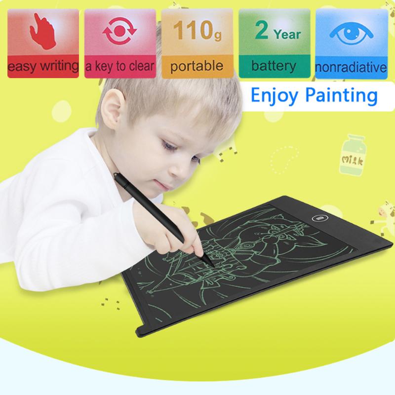 LCD Writing Tablet 8.5 inch Digital Drawing Electronic Handwriting Pad Message Graphics Board Kids Writing Board Children Gifts - ebowsos