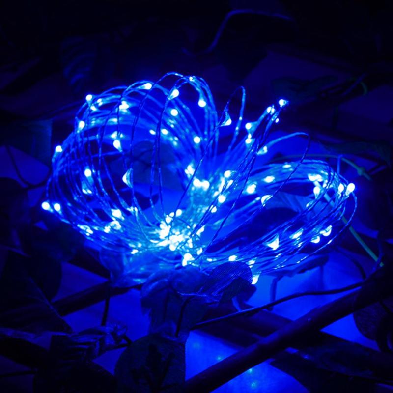 LED Copper Wire String Light 2m 20LED Waterproof CR2032 Battery Lamp D4 - ebowsos