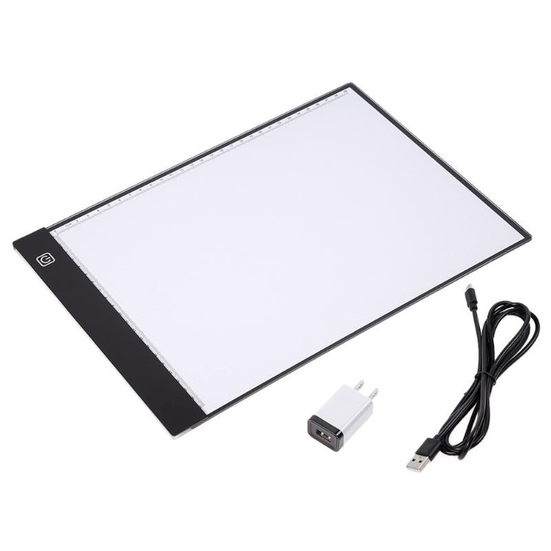 LED Digital Tablet Writing Painting Drawing Copy Pads Board Artcraft Table Light Pad Box Drawing Tablet Tracing Copyboard - ebowsos