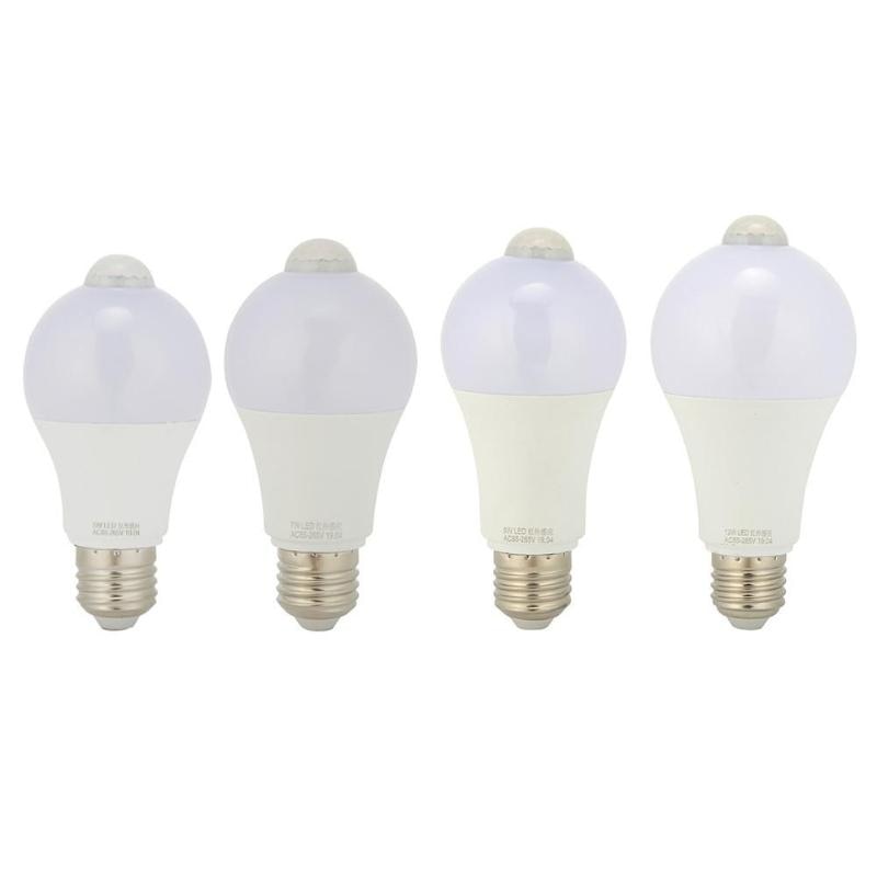 LED PIR Motion Sensor Lamp 5/7/9/12w AC85-265V Led Bulb Auto Smart Led PIR Infrared Light E27 Motion Sensor Light for Home - ebowsos