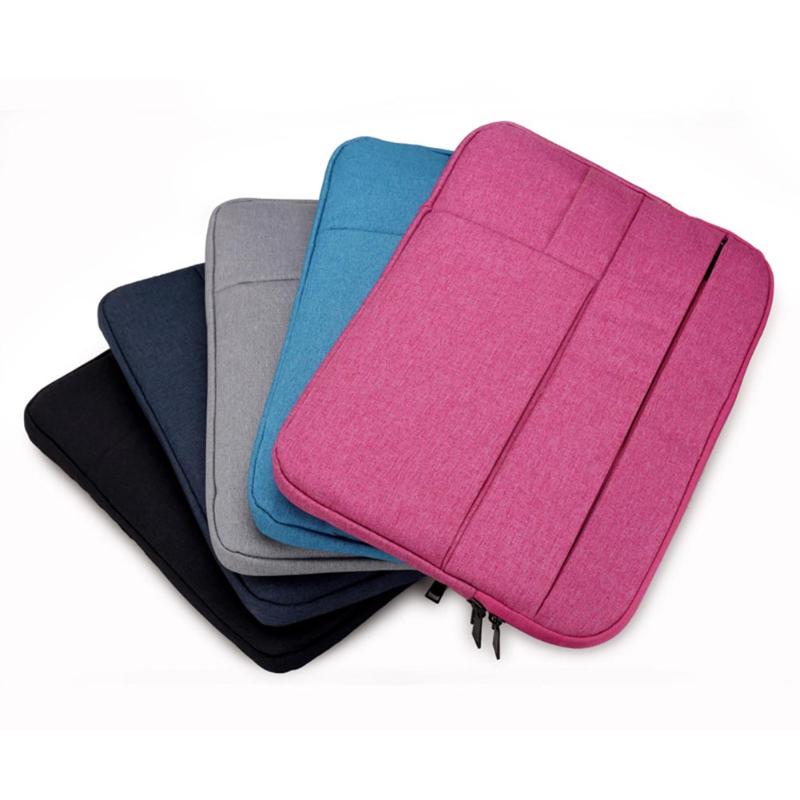 Laptop Bag Nylon Waterproof Laptop Sleeve Bag Protective Zip Cover 13.3in Tablet for iPad A4 Magzine for Women Men Notebook New - ebowsos