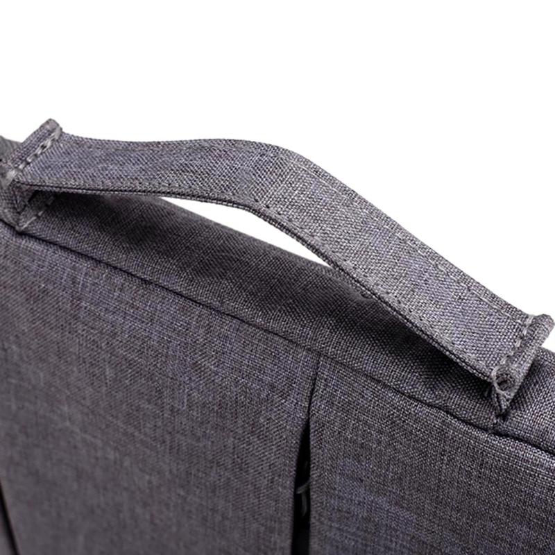 Laptop Sleeve Bag Nylon Waterproof Laptop Sleeve Bag Protective Zip 13in Tablet Cover for iPad A4 Magzine Power Bank - ebowsos