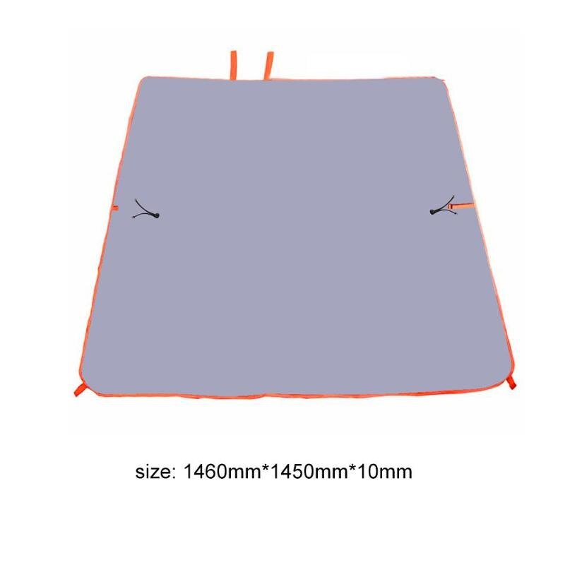 Large Space Picnic Mat Camping Moistureproof Outdoor Beach Climb Plaid Blanket Foldable Portable Double-sided Waterproof-ebowsos