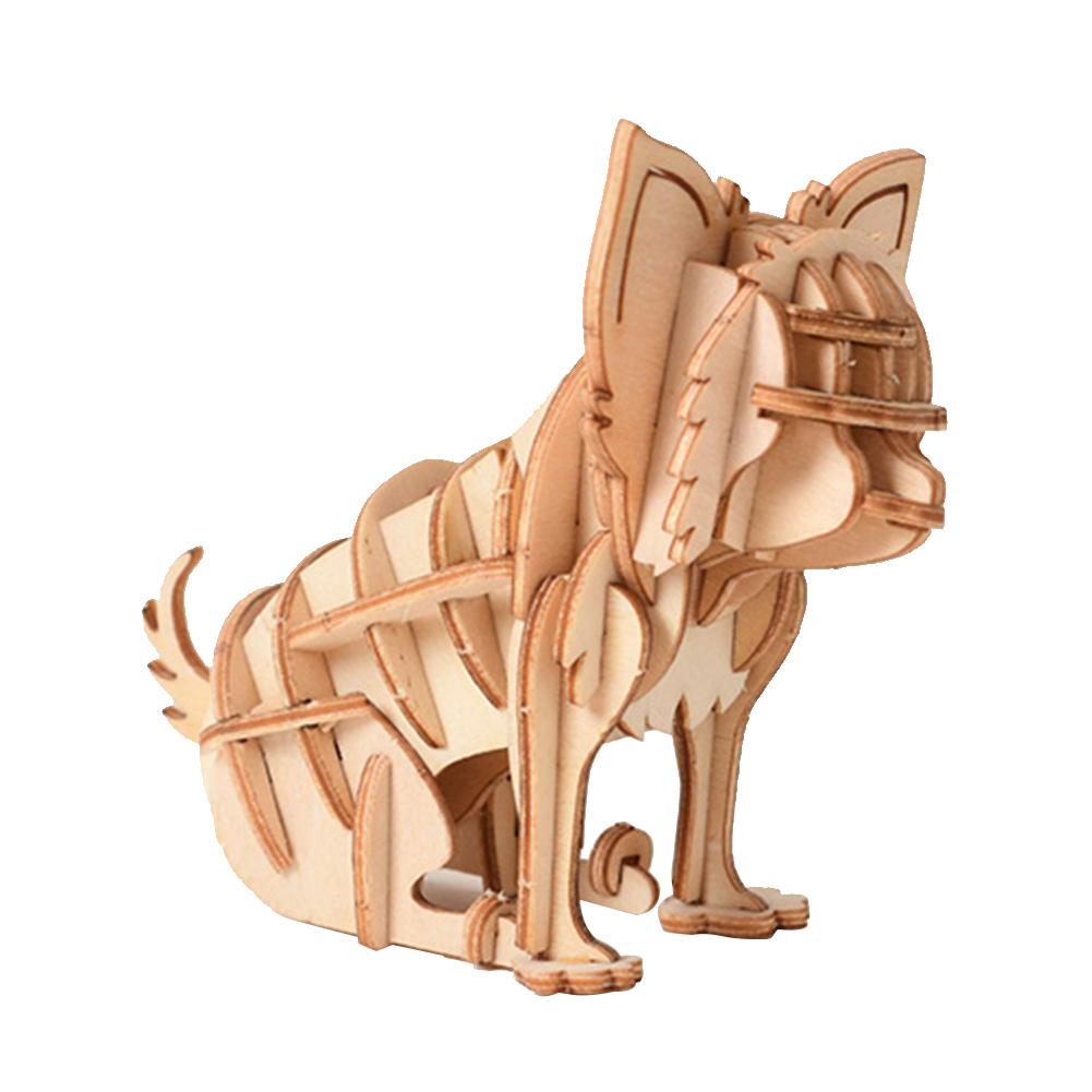 Laser Cutting Model Kits Ship Toy 3D Wooden Puzzle DIY Toys Animals Assemble Craft Desk Decoration Toy For Kids Children Adult-ebowsos