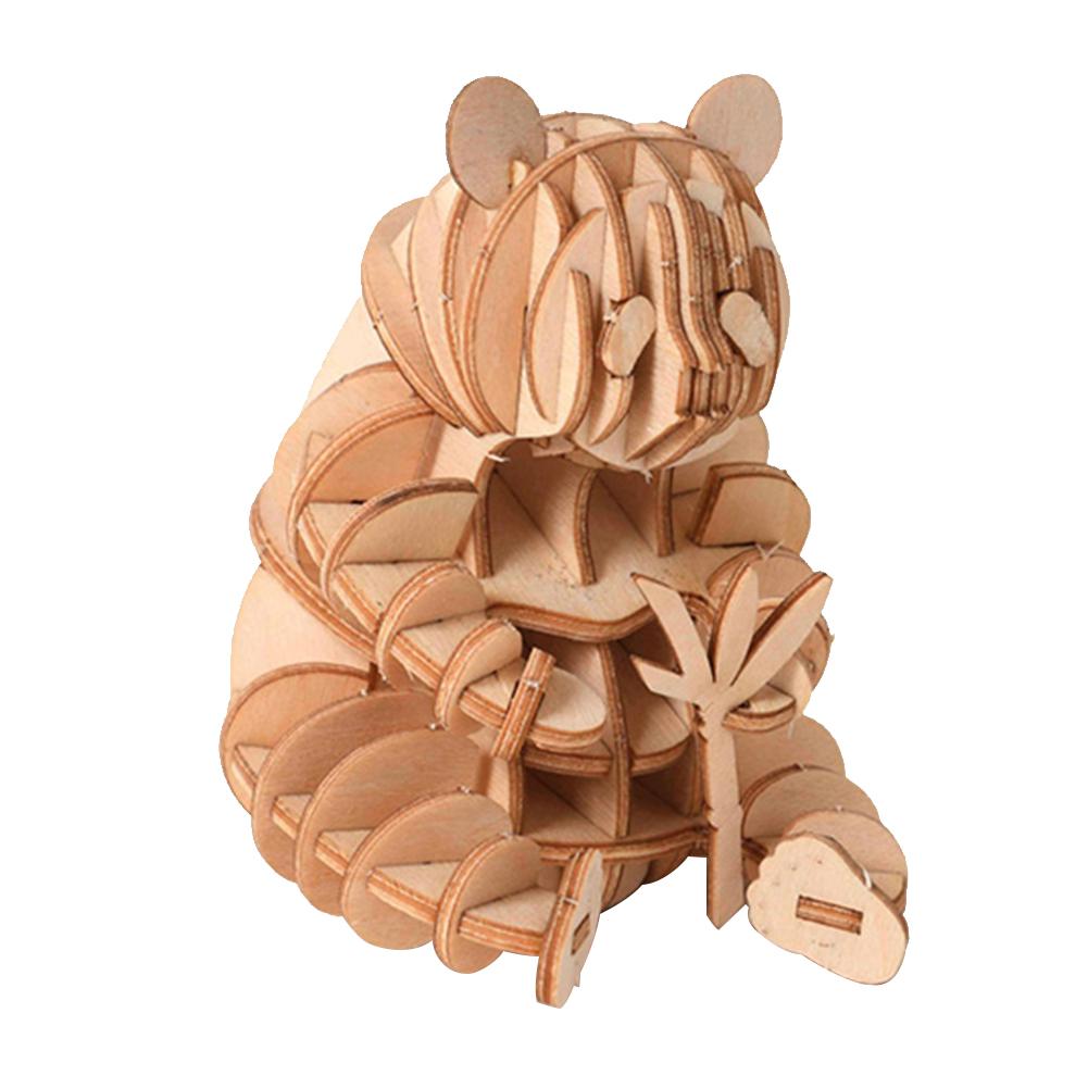 Laser Cutting Model Kits Ship Toy 3D Wooden Puzzle DIY Toys Animals Assemble Craft Desk Decoration Toy For Kids Children Adult-ebowsos