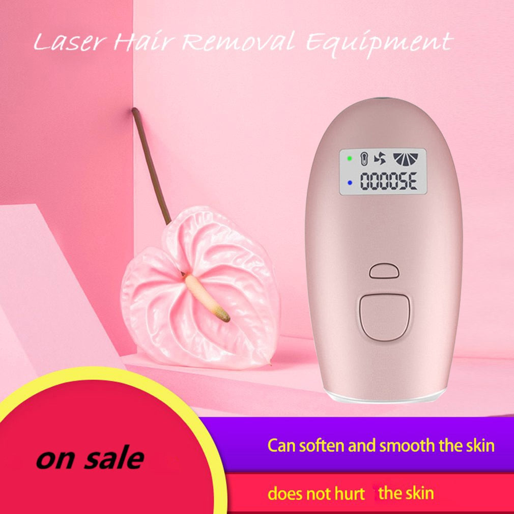 Laser Hair Removal Equipment Body Lip Sputum Private Parts Pubic Hair Shaving Machine Photon Permanent Household - ebowsos