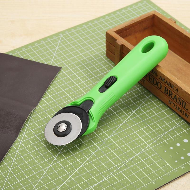 Leathercraft Cutting Tool Rotary Fabric Blade Patchwork Sewing Quilting Cutter for School Workshop Technology Cutting Tool - ebowsos