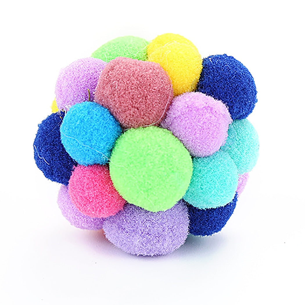 Cat Ball Toy Hollow Funny Interactive Cat Exercise Ball Cat Bell Toys Cat Toys Pet Training Interactive Supplies-ebowsos