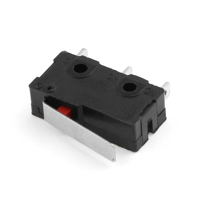 Limit Switch 3Pin N/O N/C 5A 250V AC KW11-3Z Micro Switch for 3D Printer Part Roller Lever Endstop High Quality - ebowsos