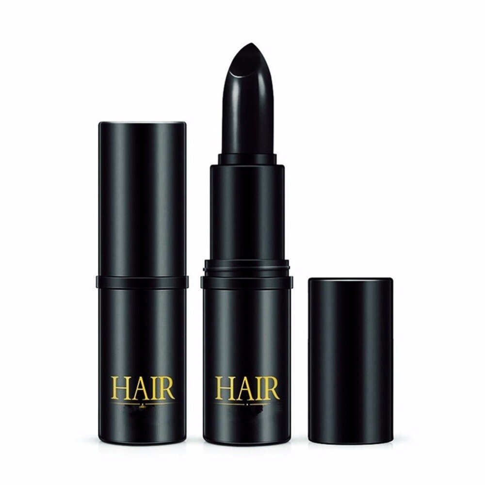 Lipstick Shape Disposable Hair Color Pen Modified Cream Disposable Temporary Hair Dye Stick Covering White Hair - ebowsos