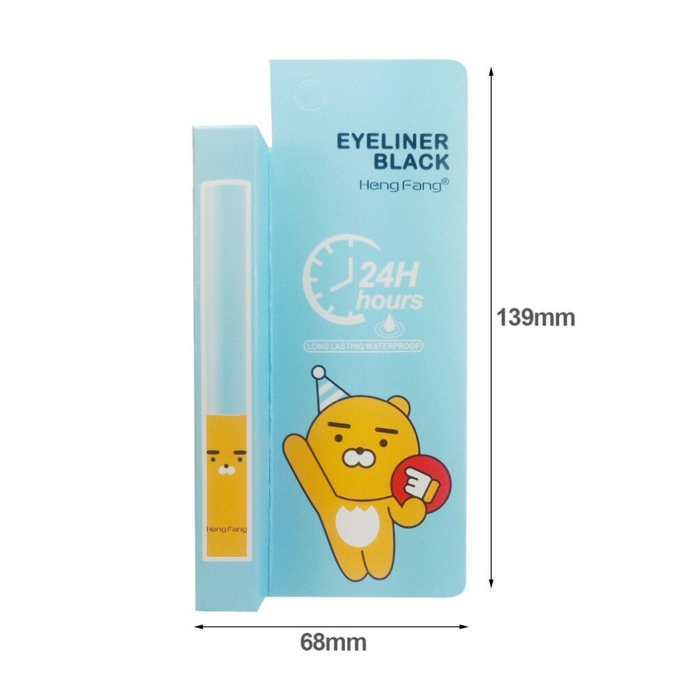 Liquid Eyeliner Pen Cute Little Bear Long Lasting Quick Dry Waterproof Beauty Makeup Cosmetic Tool Sweat-proof Eye Line Pen - ebowsos