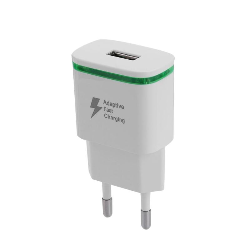 Luminous Quick Charge 2.0 2A Fast USB Charger Travel Wall Adapter for Smartphone Tablet PC High Quality USB Charger Promotion - ebowsos