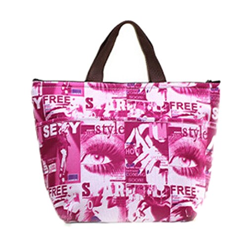 Lunch Box Bag Tote Insulated Cooler Carry Bag - ebowsos