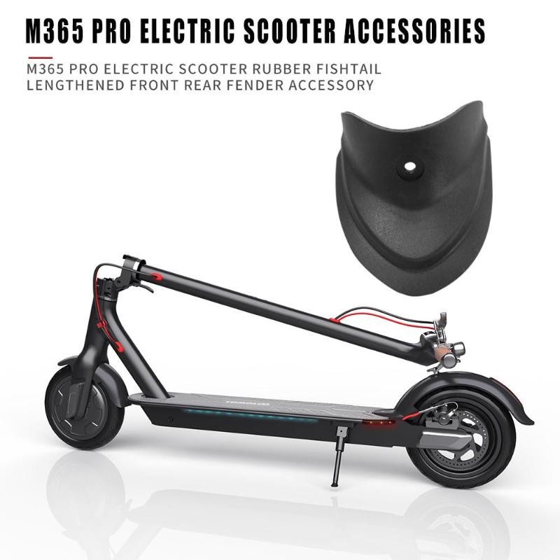 M365 Pro Electric Scooter Rubber Fishtail Lengthened Front Rear Fender Part-ebowsos