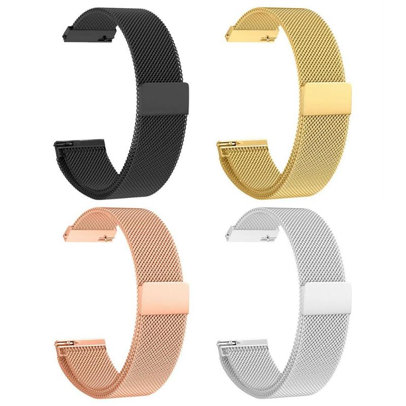 Magnetic Milanese Loop Watchband Bracelet Wrist Strap Replacement for Samsung Galaxy Watch Active Colorful Watchband Hot Sale - ebowsos
