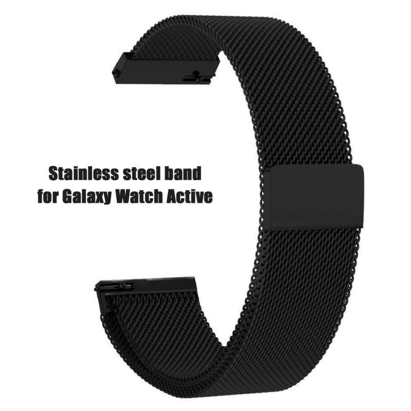 Magnetic Milanese Loop Watchband Bracelet Wrist Strap Replacement for Samsung Galaxy Watch Active Colorful Watchband Hot Sale - ebowsos