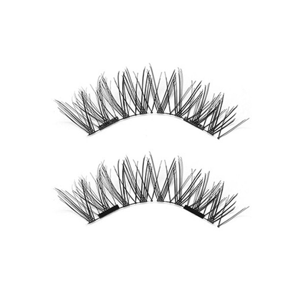 Magnetic Multilayer False Eyelashes Thick Natural Handmade Full Strip Lashes Style False Eyelashes for Gilr Beauty 2019 new - ebowsos