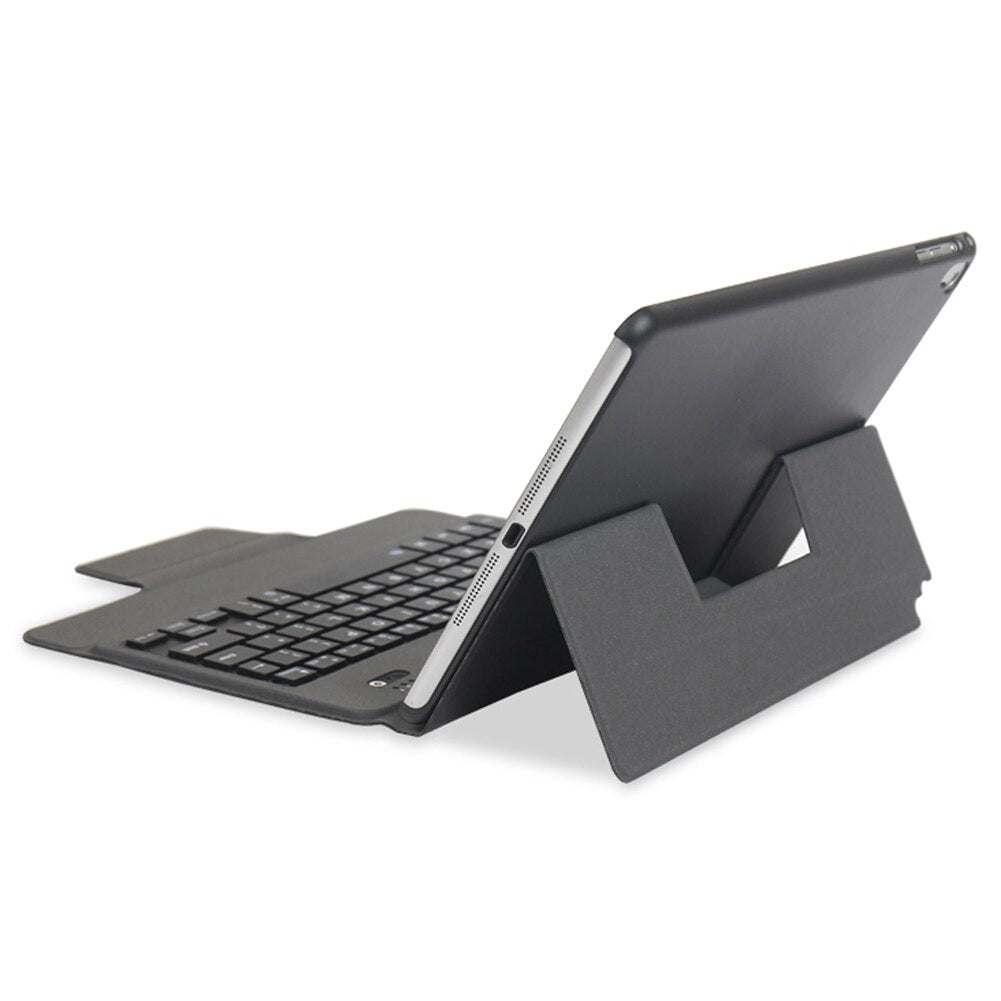 Magnetically Bluetooth Wireless Keyboard Leather Case Cover For iPad air air2 iPad pro 9.7 inch Bluetooth Keyboard Case - ebowsos