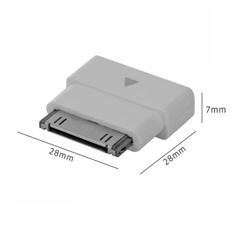 Male to Female 30Pin Dock Extender Connector Charging Data Adapter Converter for iPhone iPad iPod High Quality Converter New - ebowsos