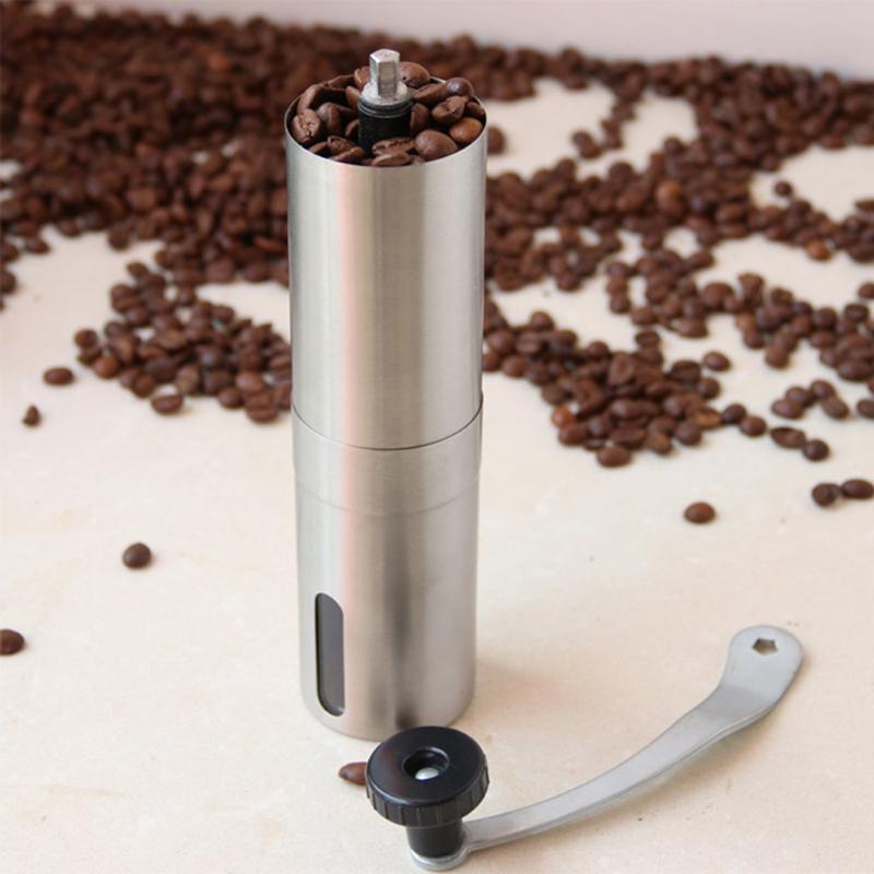 Manual Coffee Bean Grinder Mills Machine Stainless Steel Hand Conical Coffee Grinder Pepper Spice Mills Kitchen Tool Hot Sale - ebowsos