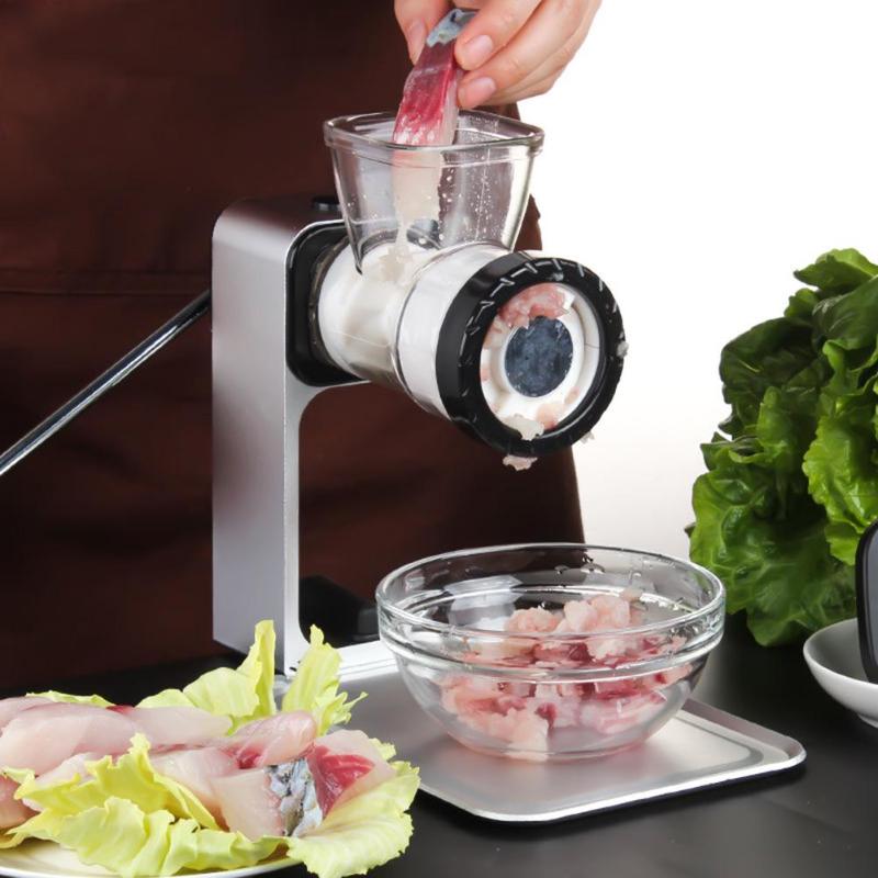 Manual Mincer Meat Grinder Hand Operated Beef Sausage Maker Kitchen Tools High Quality Manual Meat Grinders - ebowsos