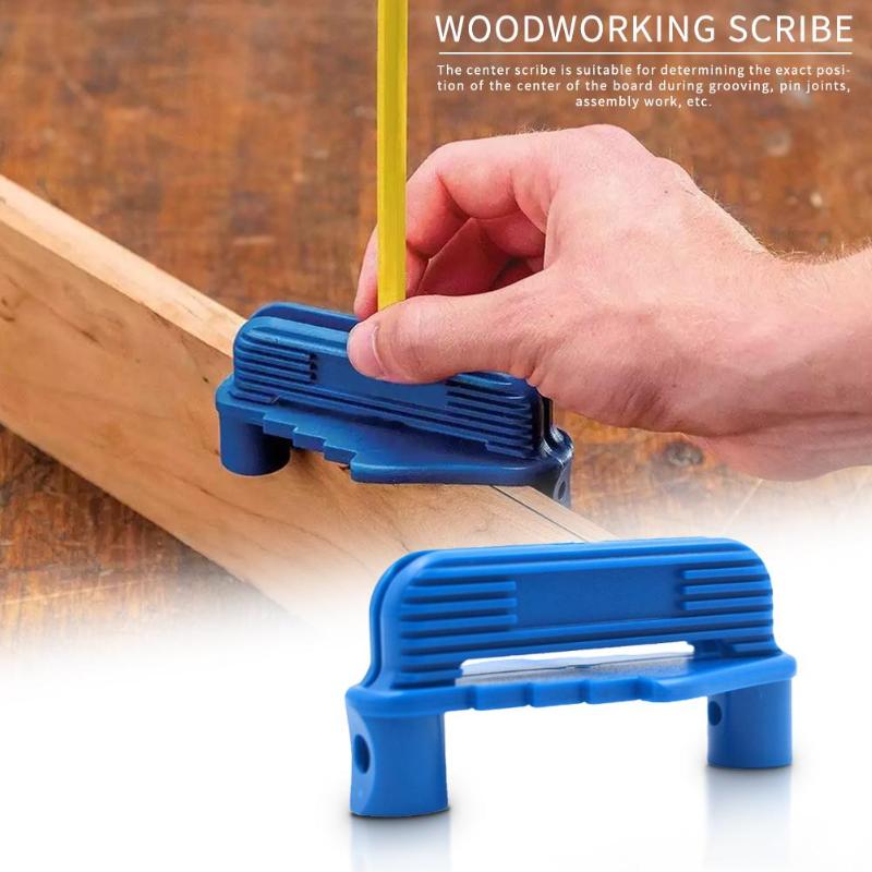 Marking Center Finder Pencil Layout Mark Center Centering Scriber Gauge Scribers Alignment Line Woodworking Carpenter Tools - ebowsos