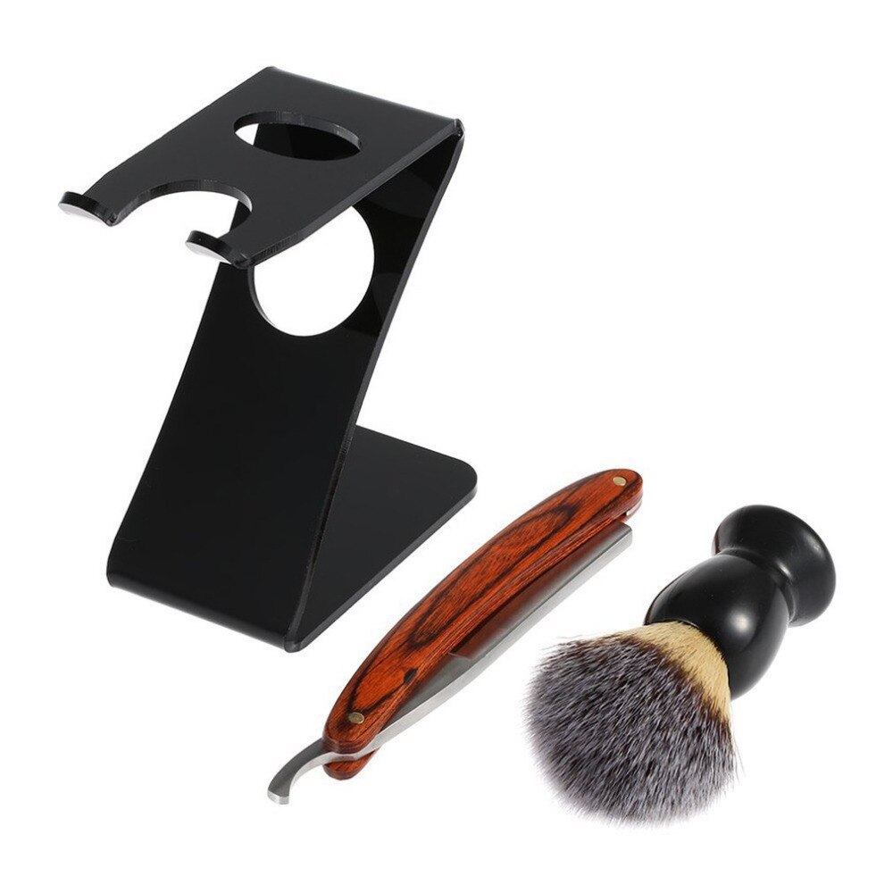 Men Shavers Shaving Razor Manual Shaving Brush Set Old-fashioned Beard Razor Suit Hair Trimmer Washable Brush Holder new selling - ebowsos