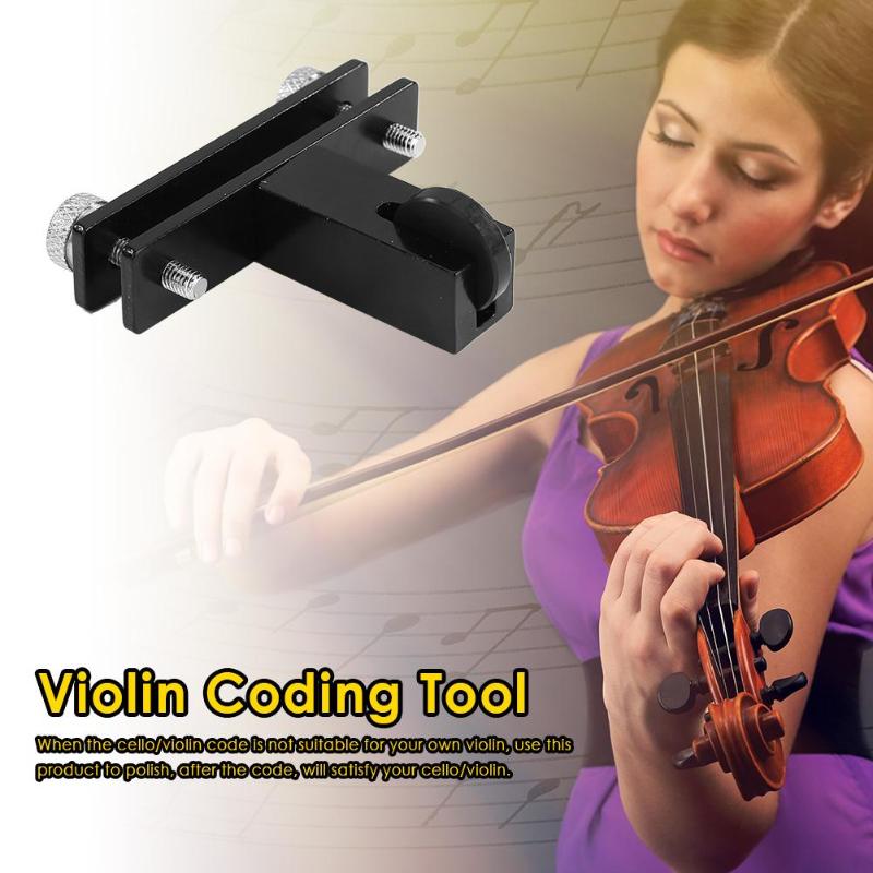 Metal Making Violin Tool Redressal Violin Bridge Black Machine Luthier Tool-ebowsos