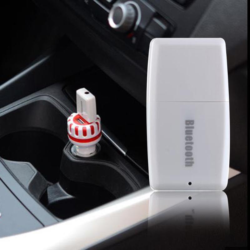 Mini 5V 3.5mm 2 in1 Wireless Bluetooth V4.1 Music Audio Receiver A2DP Stereo Dongle Adapter For Car FM Transmitter FW1S - ebowsos
