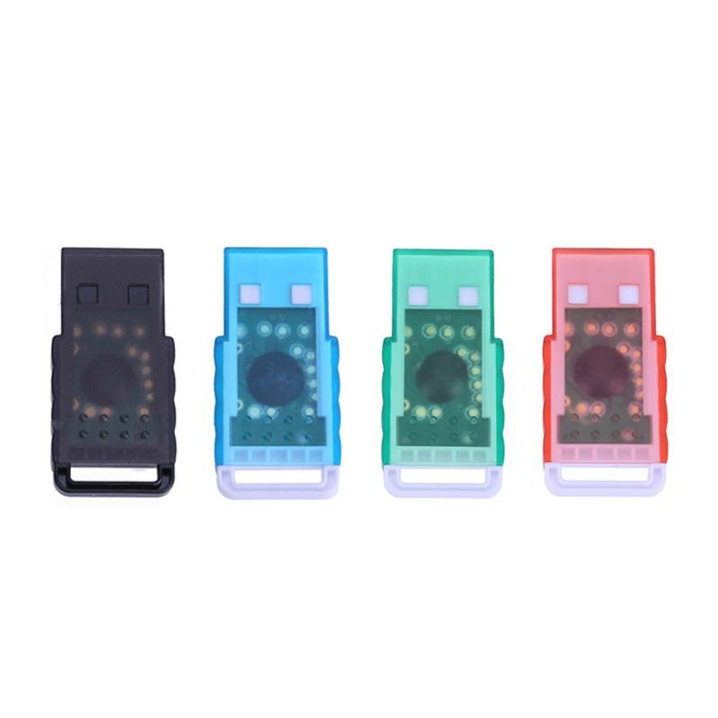 Mini Card Reader Portable High Speed USB 2.0 Mini Micro SD T-Flash TF M2 Memory Card Reader 4 Colors for PC Desktop Tablet - ebowsos