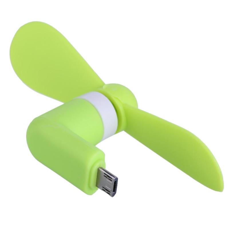 Mini Cool Micro USB Fan Mobile Phone USB Gadget Fans Tester for Android Portable Cool Micro USB Fan Colorful USB Gadgets Hot - ebowsos