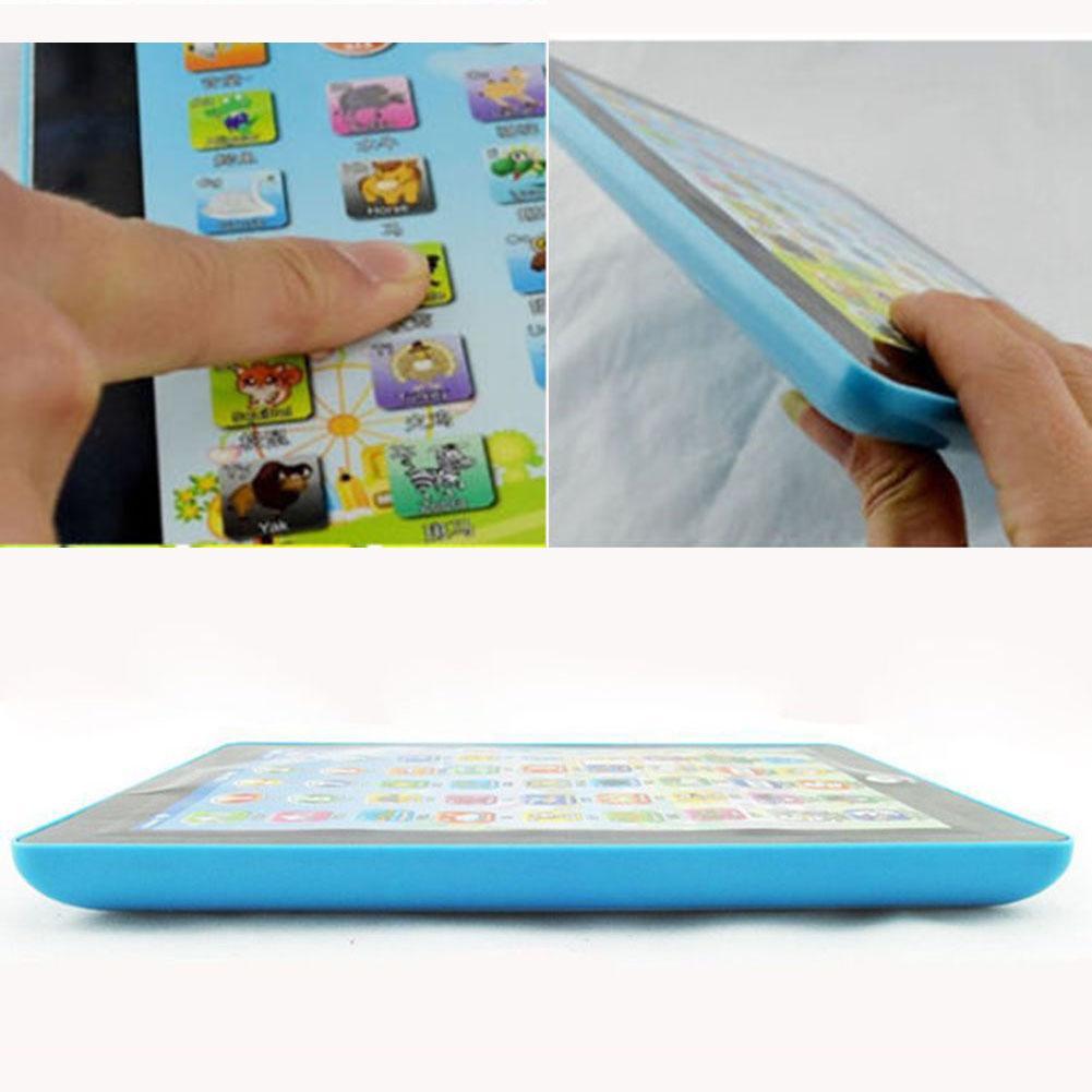 Mini English Child Touch Ipad/Computer Learning Education Machine/Kids Baby Toys/Educational Gift /Language Study Table-ebowsos