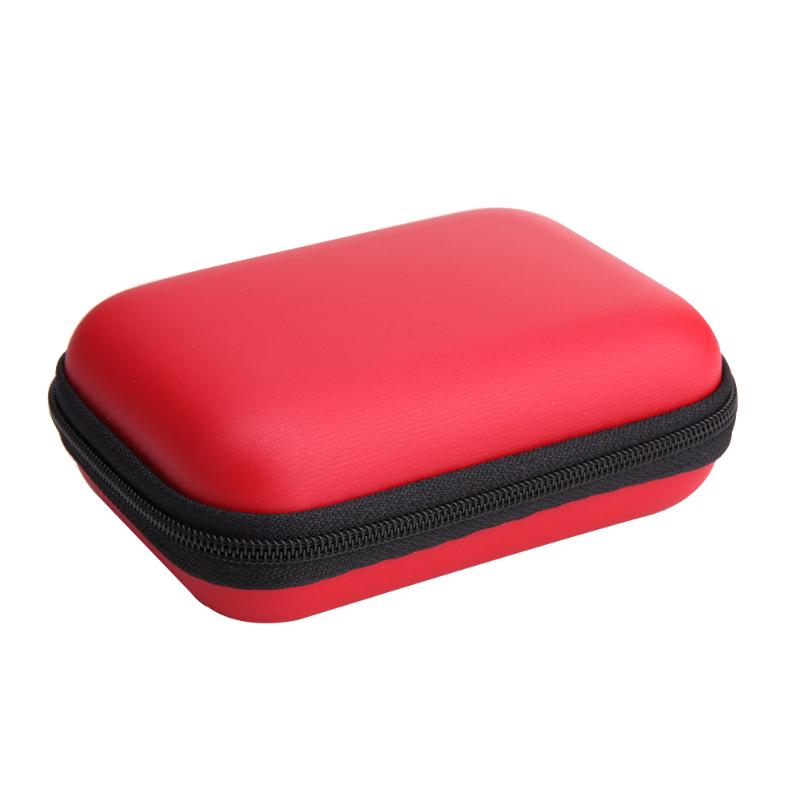 Mini External Storage Hard Case Bags Headset Earphone Cable Carry Storage Box for Phone USB Cable Charger Power Bank Case New - ebowsos