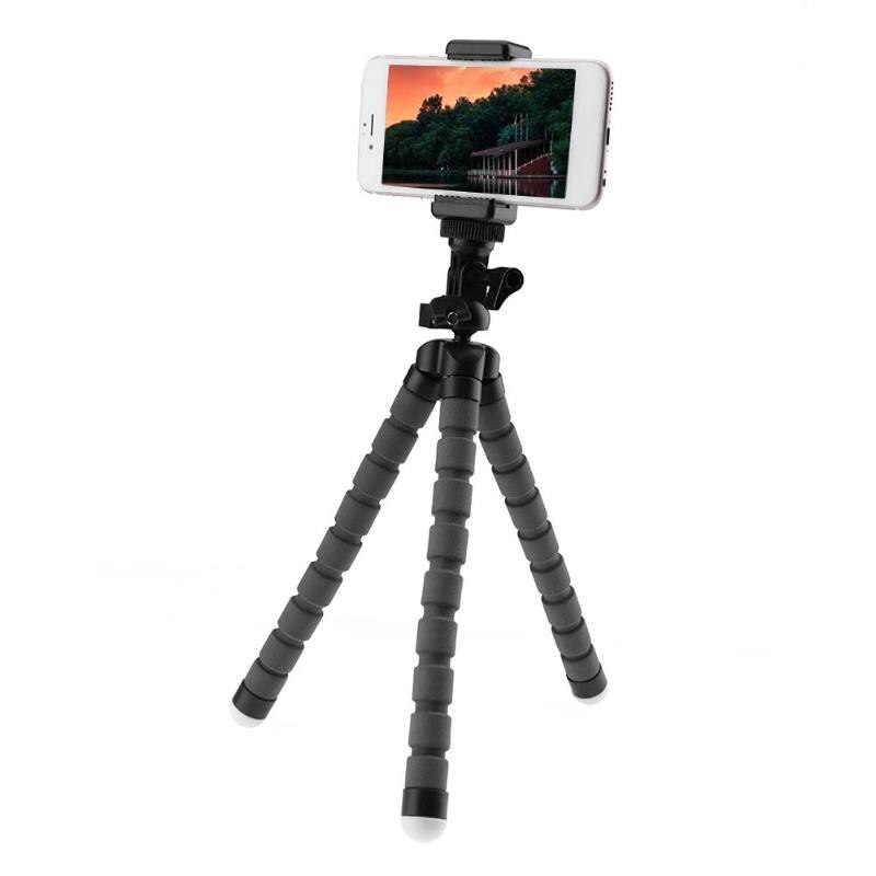 Mini Flexible Octopus Tripod Mobile Phone Stand Holder Bracket Digital Camera Mini Portable Desktop Stent Tripod Accessory New - ebowsos